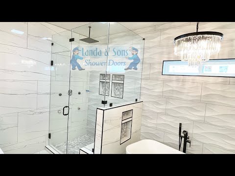 Frameless Shower Enclosure