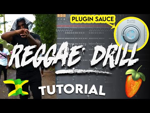 MAKING A REGGAE INFLUENCED DRILL BEAT - (FL Studio Tutorial)