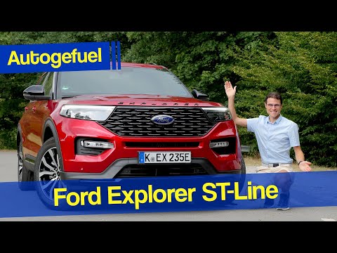 2020 Ford Explorer ST-Line Plugin-Hybrid REVIEW - Autogefuel