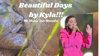 Beautiful Days by Kyla | Mr Music Jonathan Manalo Concert