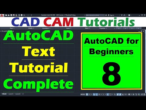 AutoCAD Text Settings AutoCAD Text Style AutoCAD Mtext Editor Single Line Text Font Size
