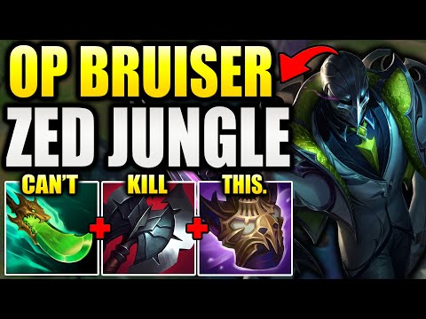 From a BAD START into a HUGE COMEBACK – Unkillable ZED Jungle Bruiser Build!