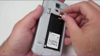 Open Samsung S5 - Samsung Galaxy S5: How To Open And Close The Back Cover