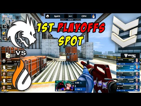 Spirit vs Copenhagen Flames - HIGHLIGHTS | PGL Major Antwerp 2022 | Legends Swiss 3 | CSGO