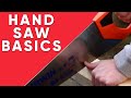 How To Use A Hand Saw Back To Basics