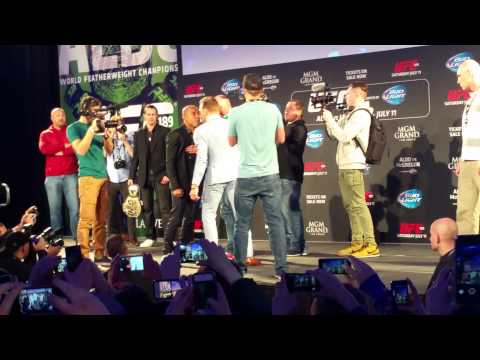 UFC 189: World Tour Press conference -Dublin