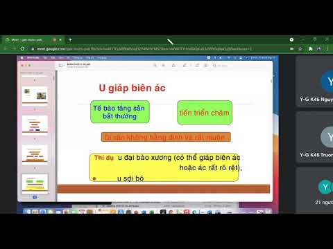 Bệnh học khối u |Giải phẫu bệnh - ThS Nguyễn Văn Luân |