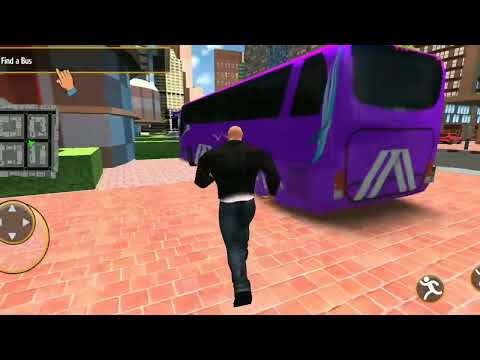 Real Gangster Crime Games 3D - Gangster Driving City Bus Simulator - Android Gameplay