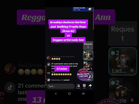 Karlene from Brooklyn vs Reggae artist Lady Ann