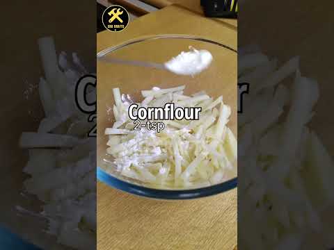 How to make french fries | Easy french fries recipe #shorts