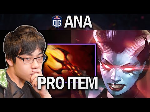 OG.ANA QUEEN OF PAIN WITH DAGON 5 - DOTA 2 7.27 GAMEPLAY