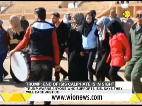 US President Donald Trump hails liberation of Syria's Raqqa