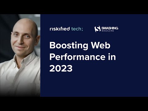 Boosting Web Performance in 2023 - Vitaly Friedman (English)