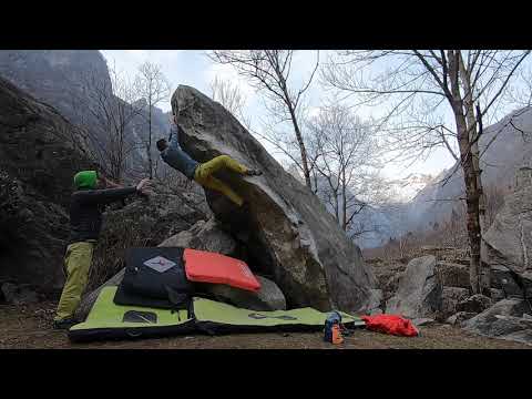 Pole Pole, 7a+. Val Masino