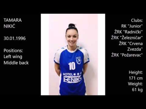 Tamara Nikic - handball player season 2017/2018