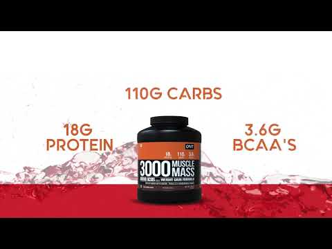 3000 Muscle Mass Belgian Chocolate Gainer