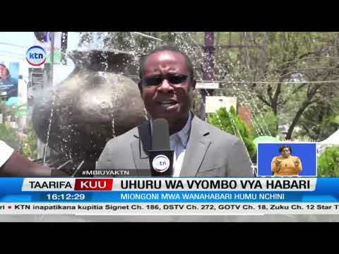 Viongozi Wainua Kengele Kuhusu Usalama wa Waandishi Baada ya Kiprotich Kutekwa