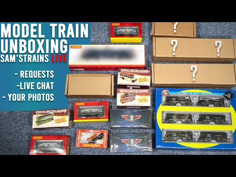 Big Box of Model Trains | Unboxing | Live Requests