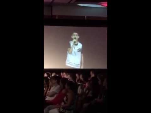 Abtin great young singer performance in Toronto