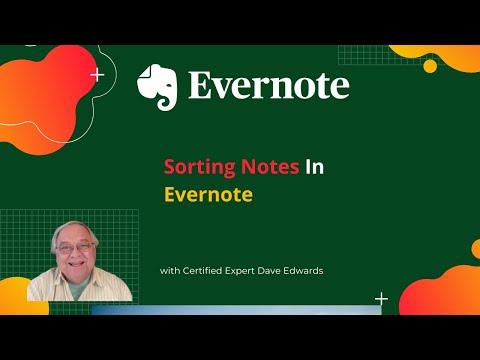 Sorting Notes In Evernote – Dave Edwards Media