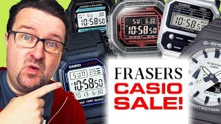 5 Casio Watches to Grab Before Frasers’ Sale Ends!