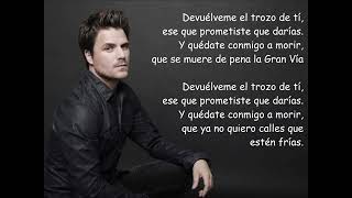 Dani Martín - Dibujas - Karaoke