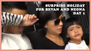 Surprise Holiday for Bevan and Neona day 1