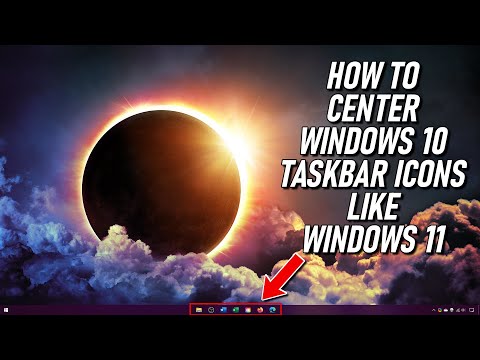 how to center taskbar with taskbarx how to center taskbar with taskbarx