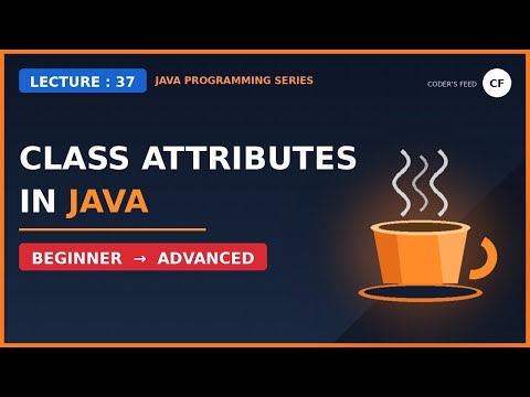 Java Class Attributes In Hindi L 37 Java Class Attributes Example On Eclipse