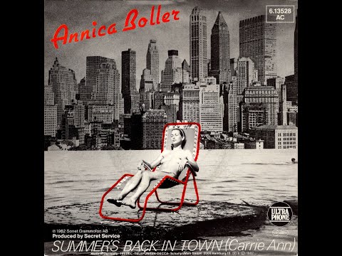 Annica Boller - Summer's Back In Town (Carrie Ann) (Vocal) (1982) HD Stereo