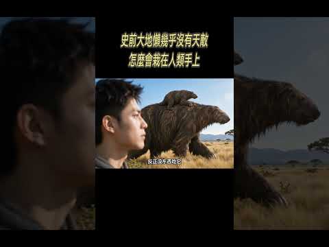 史前大地懶幾乎沒有天敵，怎麼會栽在人類手上?#科普