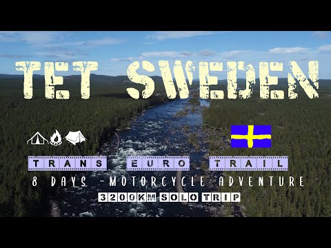 FULL TET SWEDEN / 🇸🇪 3200KM / 8 DAYS SOLO TRIP/ HONDA CRF300L 🇸🇪 