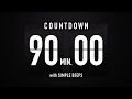 90 Minutes Countdown Timer Flip Clock ✔️