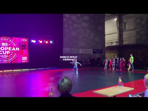 Dance kids Disco children solo Lyneth Hirvela United Dance Nation
