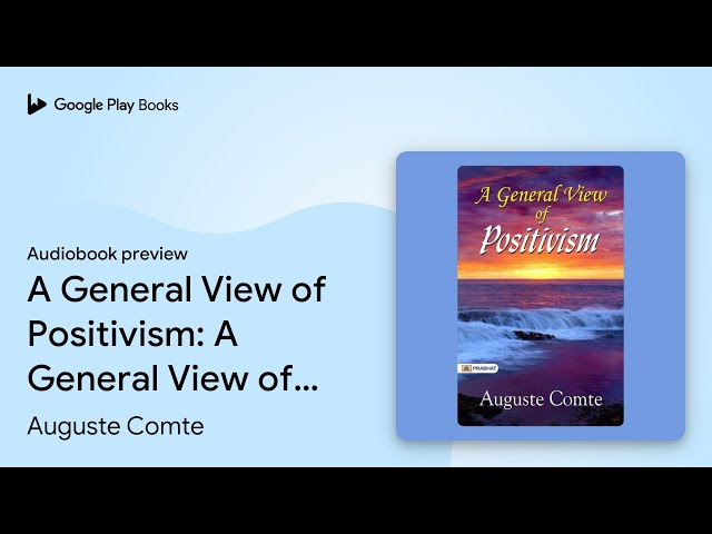 Vídeo relacionado con System of Positive Polity: Containing the General View of Positivism and Introductory Principles