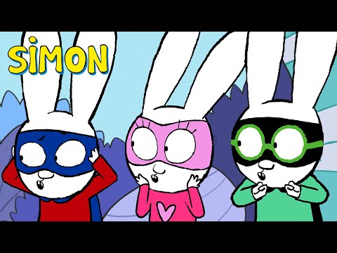 Capa de Simon *Cuidado com os mosquitos-robôs* EPISÓDIO Português Brasileiro Desenhos animados para crianças