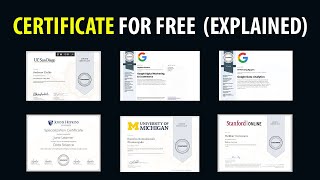 HOW TO GET FREE COURSERA CERTIFICATES Q&A