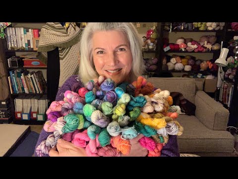 For the Fun Of Knit! Episode 11- WIPS, Minis, and a Giveaway!