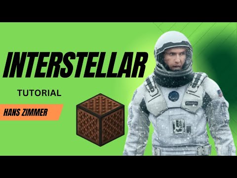 Interstellar Theme in Minecraft!! 🌌🎵