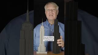 Skyscapers become lighter #Shorts #engineerguy #engineering #skyscapers #EmpireStateBuilding #willis