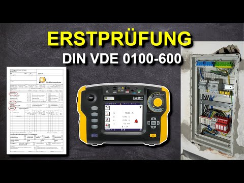 Insulation resistance, protective conductor resistance, short-circuit current, RCD measurement, c...