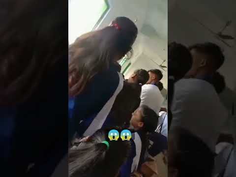 Girls vs Boys school fighting 😱😱