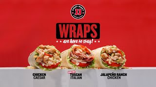  Wraps are here to stay