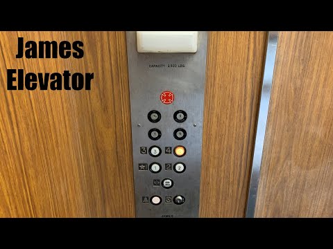 Scenic James Hydraulic Elevators @ Duncan Taylor Garage - Barnes Hospital - St. Louis, MO