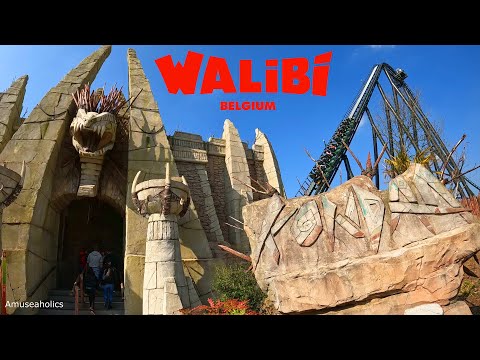 Kondaa 4K Front Row On Ride POV | Walibi Belgium | Amuseaholics