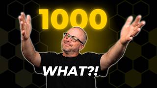 We Hit 1,000 Subscribers! Thank You!