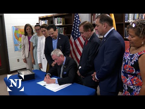 Murphy signs off on largest ever state budget | Video | NJ Spotlight News