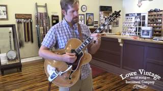 Video thumbnail for SOLD: 1956 Gibson Byrdland at Lowe Vintage by Lowe Vintage Instrument Company