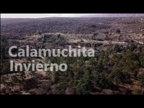 Invierno en La Olla | Santa Rosa de Calamuchita desde el aire 🏔️❄️ Río, bosque y sierras