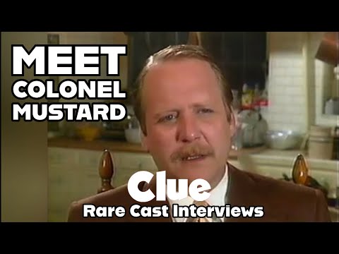 “Clue” | Meet Colonel Mustard | Rare Cast Interviews from the Set! 1985 Electronic Press Kit